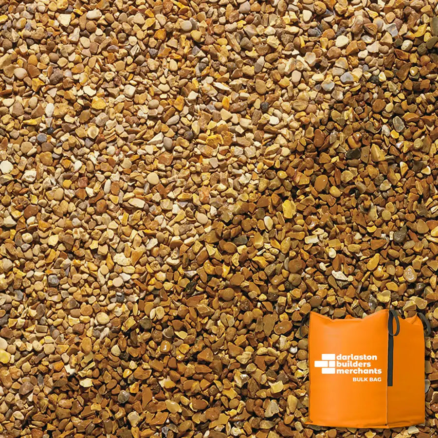 Golden Gravel 20mm Bulk Jumbo Bag Chippings