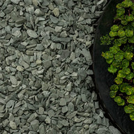Green Slate Chippings 20mm Maxi Bag 25kg Gravel
