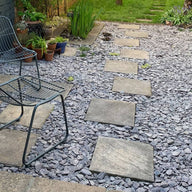 Blue Slate Chippings 40mm Maxi Bag 25kg Gravel