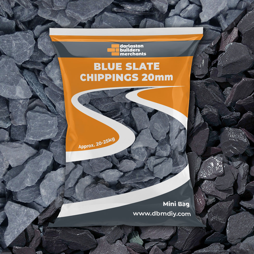 Slate Chippings Blue 20mm (Mini Bag)