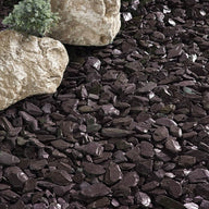Purple Slate Chippings 40mm Maxi Bag 25kg Gravel