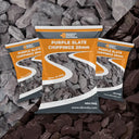 Purple Slate Chippings 20mm (3 x 25kg Bags)