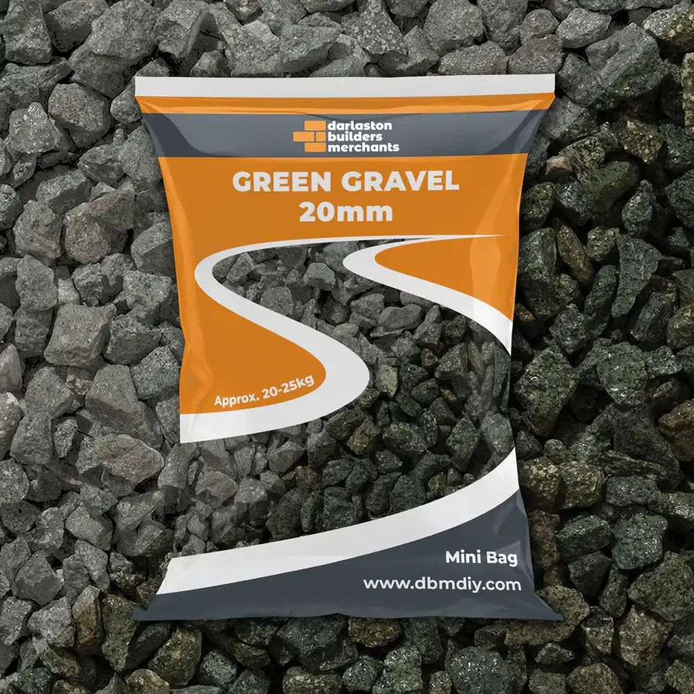 Green Gravel 20mm (Mini Bag)