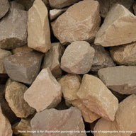 Rockery Stone Buff Single 200mm-400mm