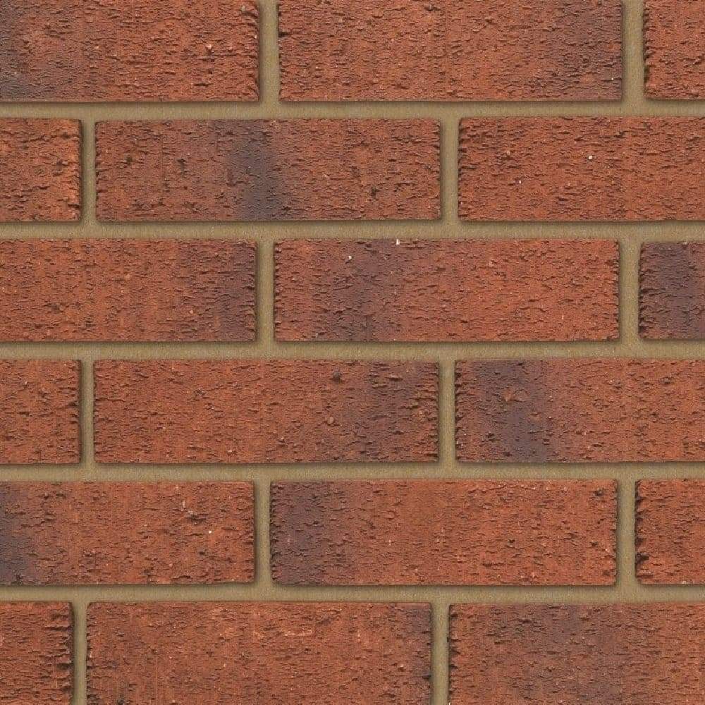 Ibstock Anglian Red Multi Rustic Facing Brick 65mm Pack of 500