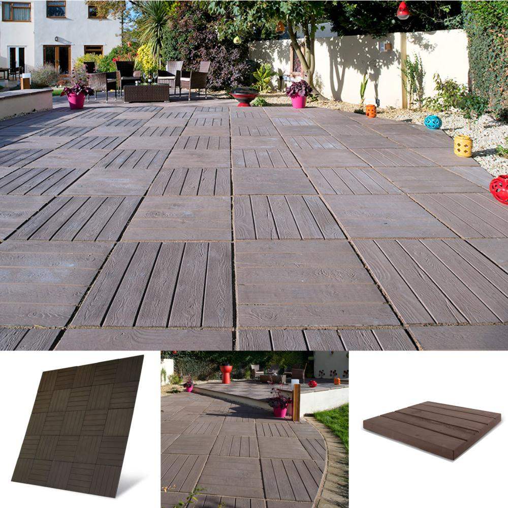 Deckpave Kit Brown Oak