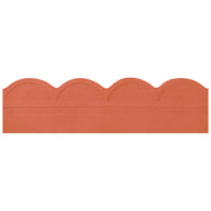 Scalloped Edging Red 590Mm