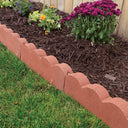 Scalloped Edging Red