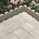 Scalloped Edging Natural