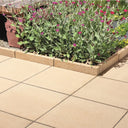 Textured Buff 600x600mm Paving Slab