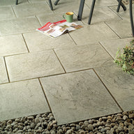 Premier Riven Light Grey 450x450mm Paving Slab