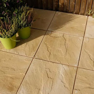 Preston Buff Paving Slab 600x600mm