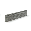 Graphite Rustic Rope Top Garden Edging