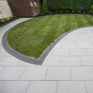 NewGrange Silver Granite Paving Slab 600x400x40mm