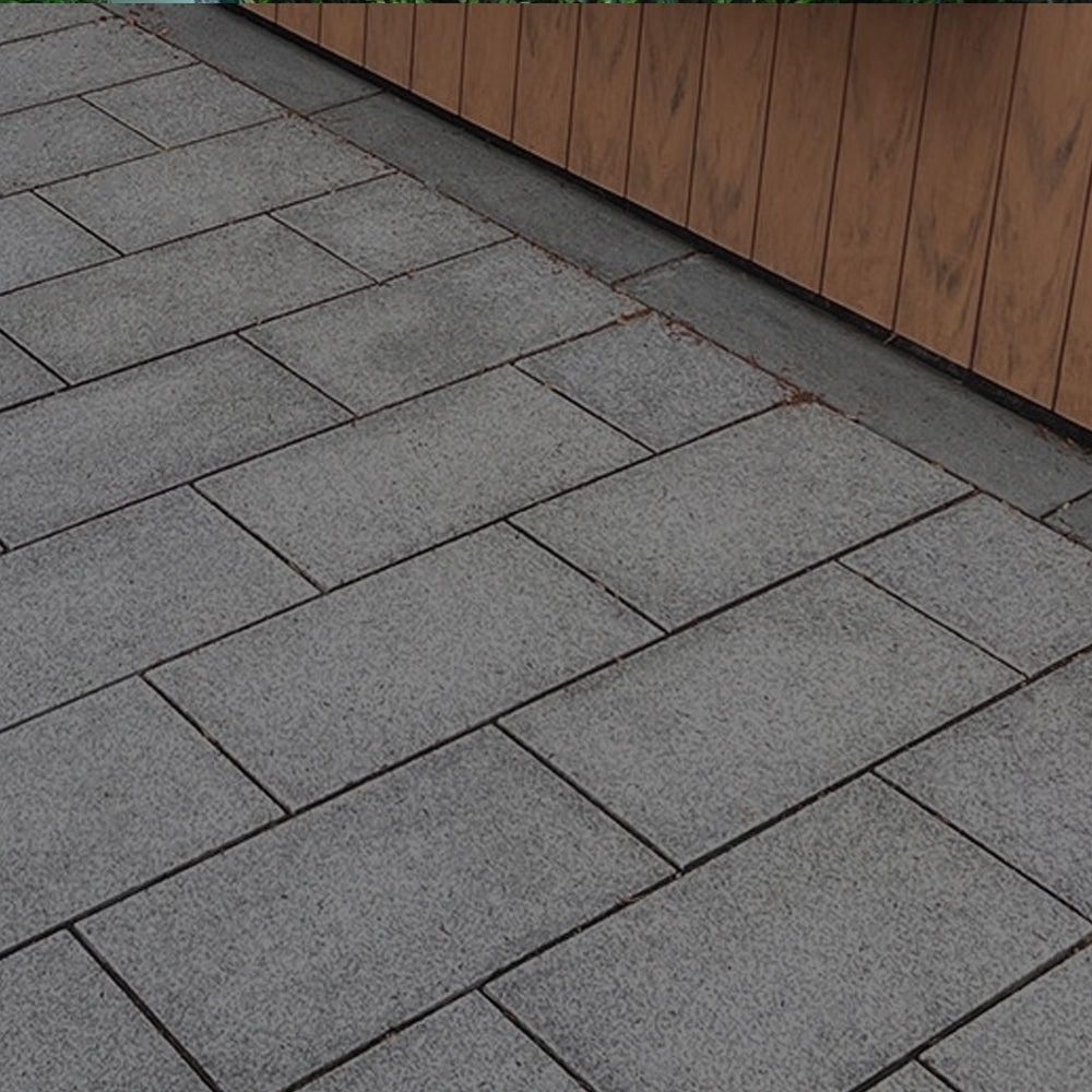 NewGrange Black Granite Paving Slab 600x400x40mm