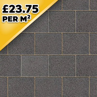 Corrib Black Granite Paving