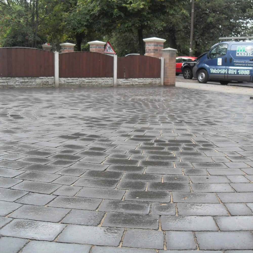 Kingspave Tumbled Cobble Damson 60MM