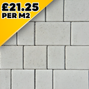 Castlepave Smooth Birch 60mm 3 Size Block Paver