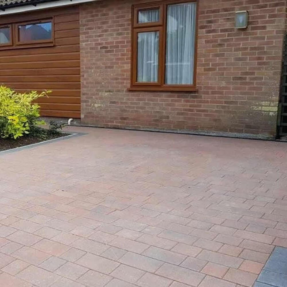 Castlepave Smooth Mulberry 60mm 3 Size Block Paver