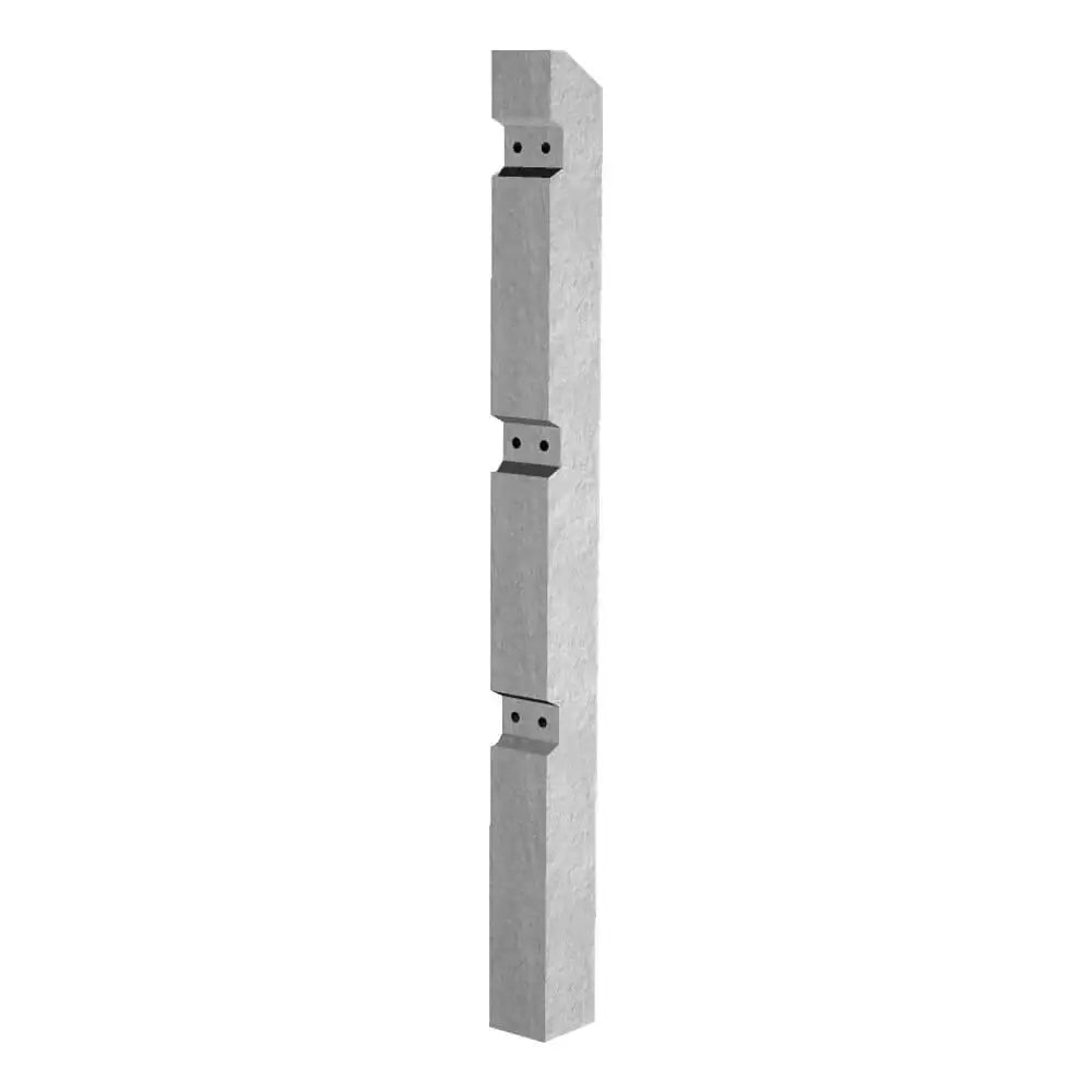 Concrete Recessed Post 8ft 3 Inch