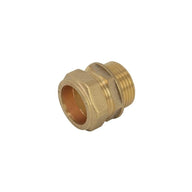 Compression Coupler 15mm x 3/4 Inch