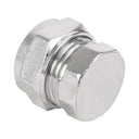 Compression Chrome Stop End 15mm