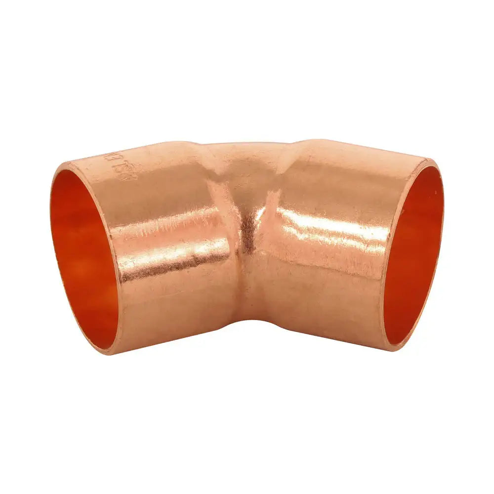 Endfeed Elbow 22mm 45 Deg