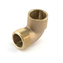 Endfeed Elbow 15mm x 1/2 Inch Male Iron