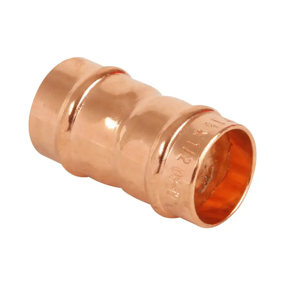 Solder Ring Coupler Metric To Imperial 15mm x 1/2 Inch