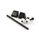 Toilet Seat Fittings With Rod Black