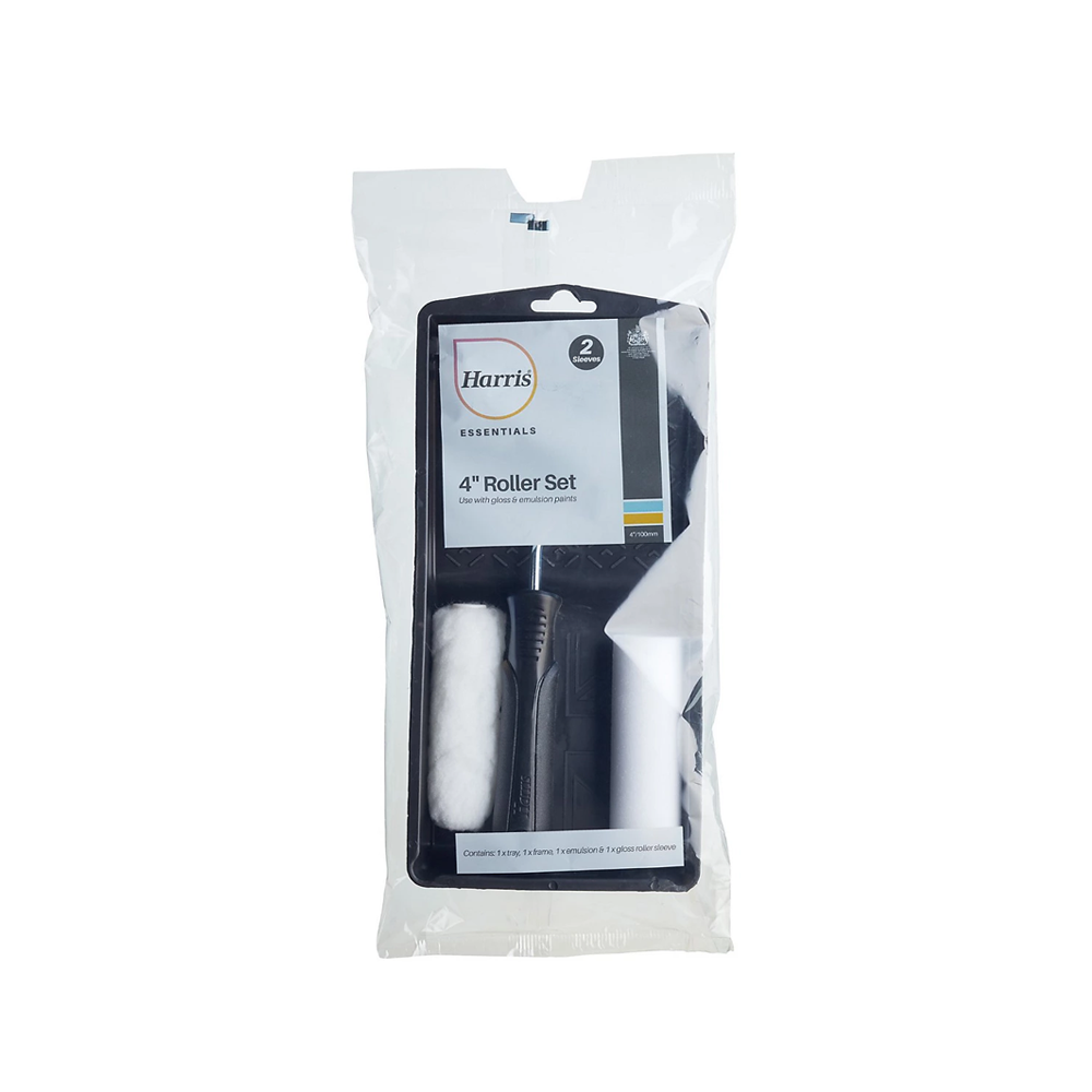 4 Inch Harris Essentials Mini Roller Set