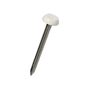 40mm Poly Top Pins White