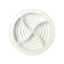 Circular Soffit Vent White