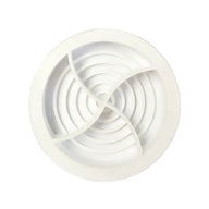 Circular Soffit Vent White