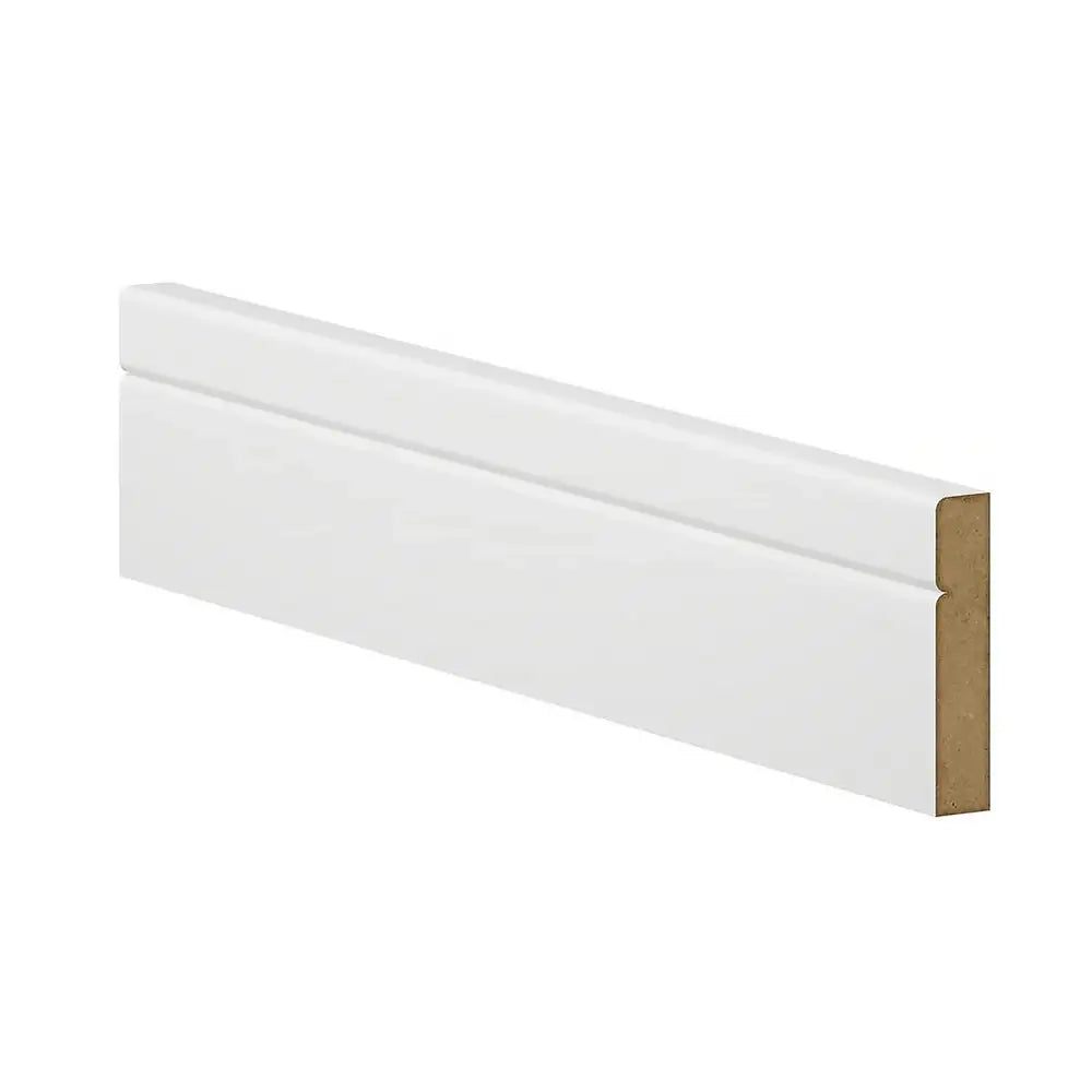45mm V Grooved Architrave Brilliant White