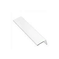 50mm x 50mm French Angle White PVC 5m