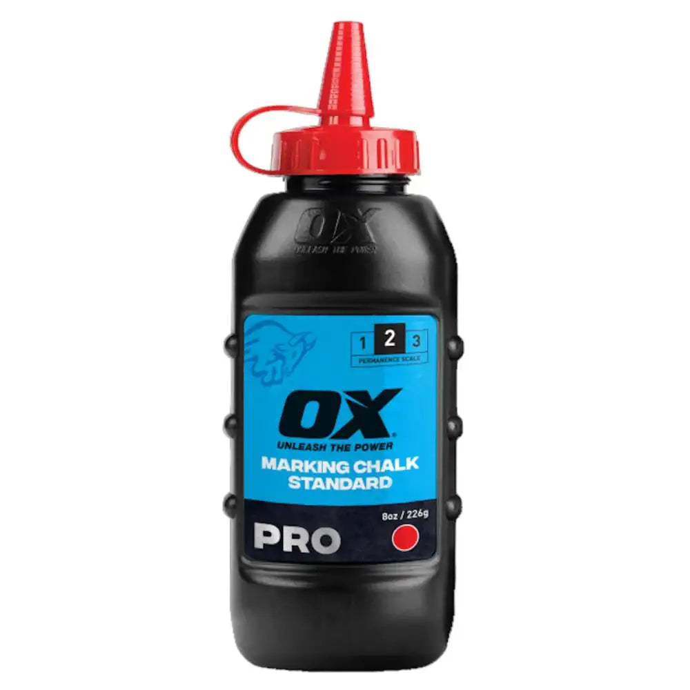 Ox Pro Chalk Refill 226G - Red