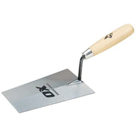 Ox Trade Bucket Trowel - Wooden Handle 180mm / 7 Inch
