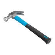 Ox Pro Fibreglass Handle Claw Hammer - 16 Oz