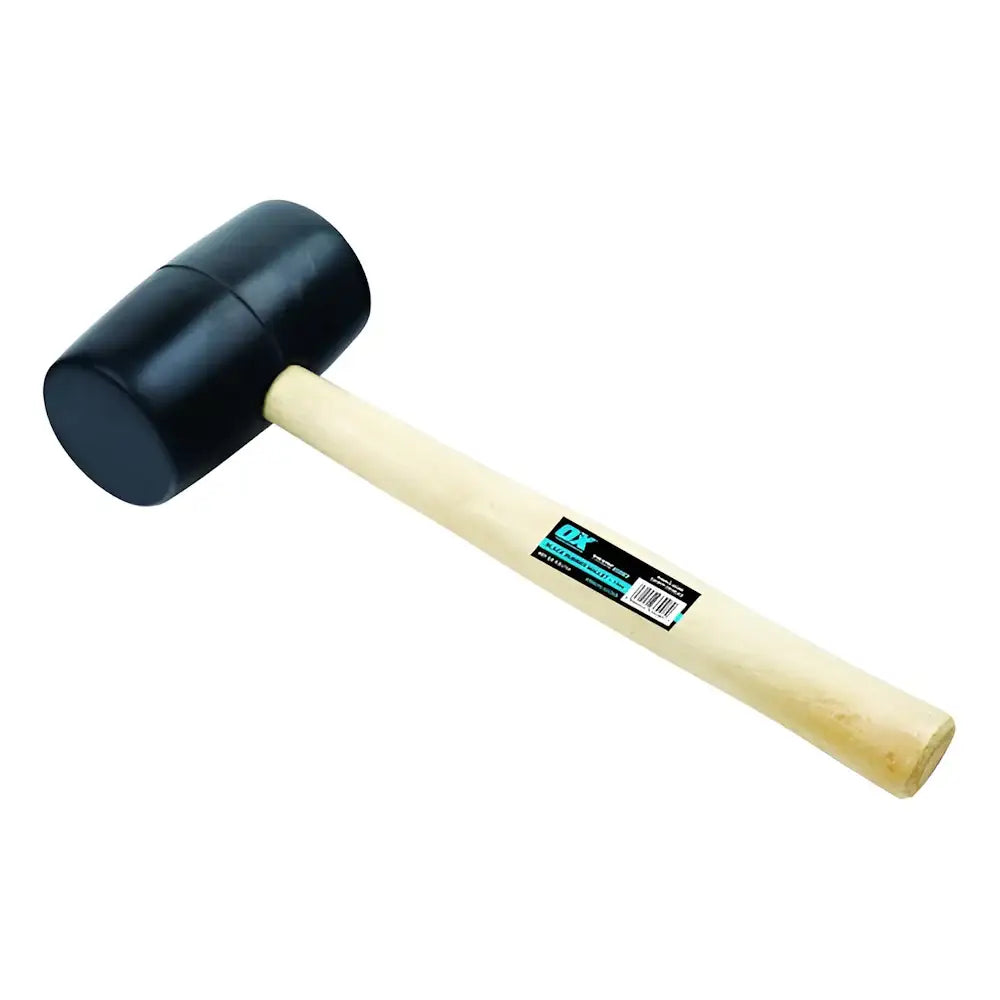 Ox Trade Black Rubber Mallet - 24 Oz