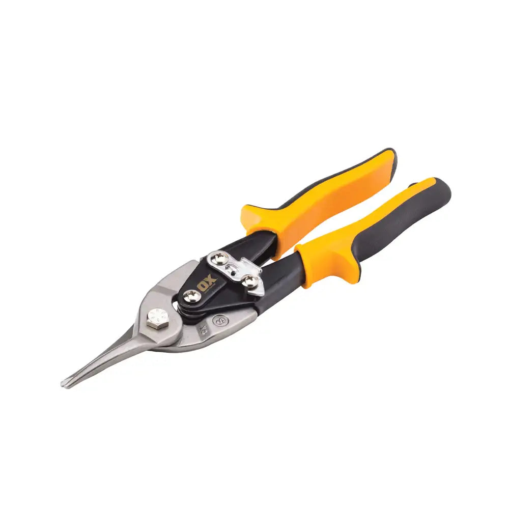 Ox Pro Aviation Snips Straight Cut With Holster