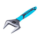 Ox Pro Adjustable Wrench Extra Wide Jaw 300mm - 12 Inch