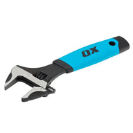 Ox Pro Adjustable Wrench 200mm - 8 Inch