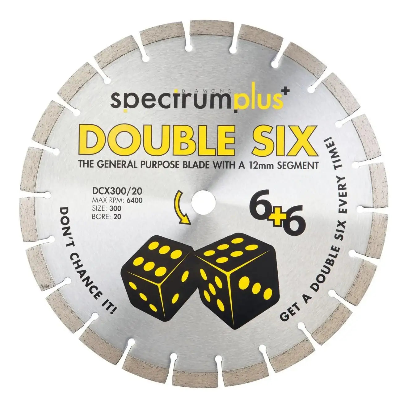 Ox Spectrum Double Six Diamond 230/22mm