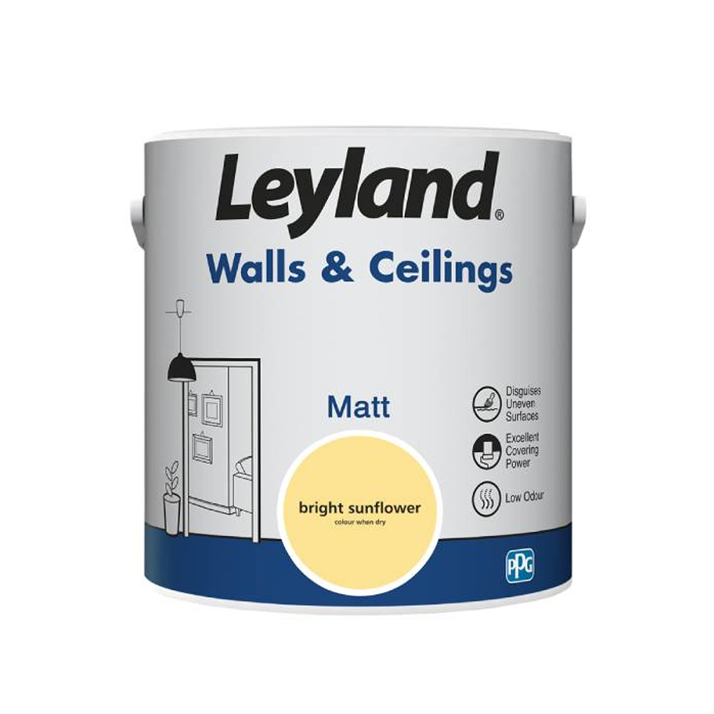 LEYLAND MATT 2.5L BRIGHT SUNFLOWER