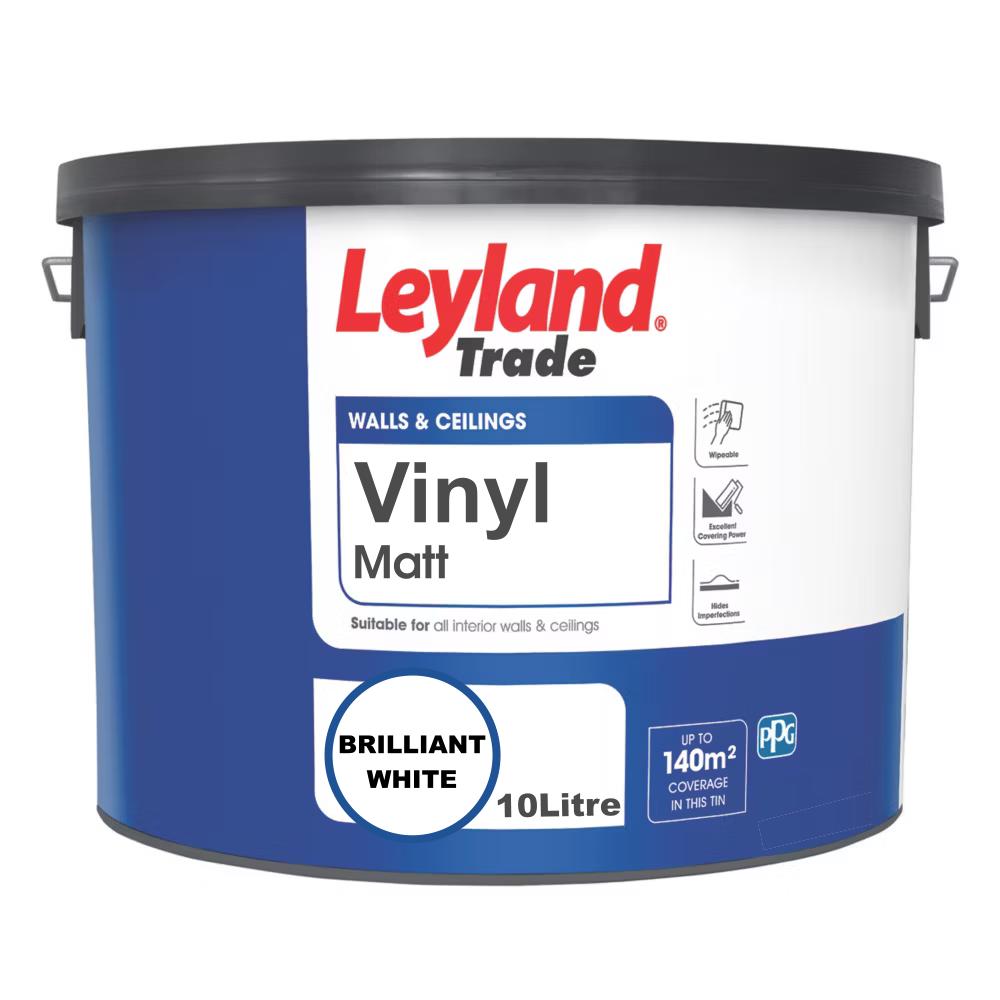 Leyland Matt 10L Brilliant White Vinyl
