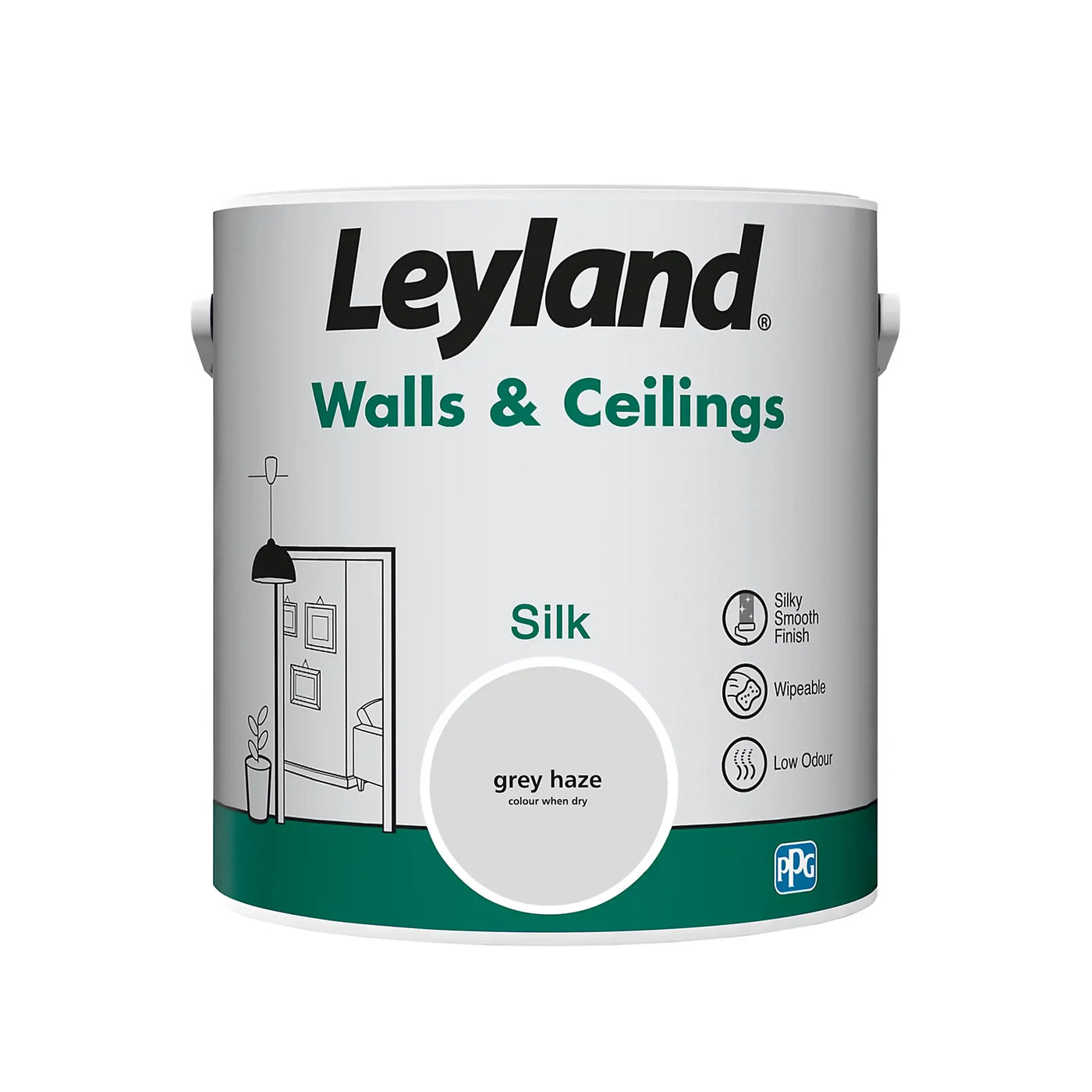 Leyland Silk 2.5L Grey Haze
