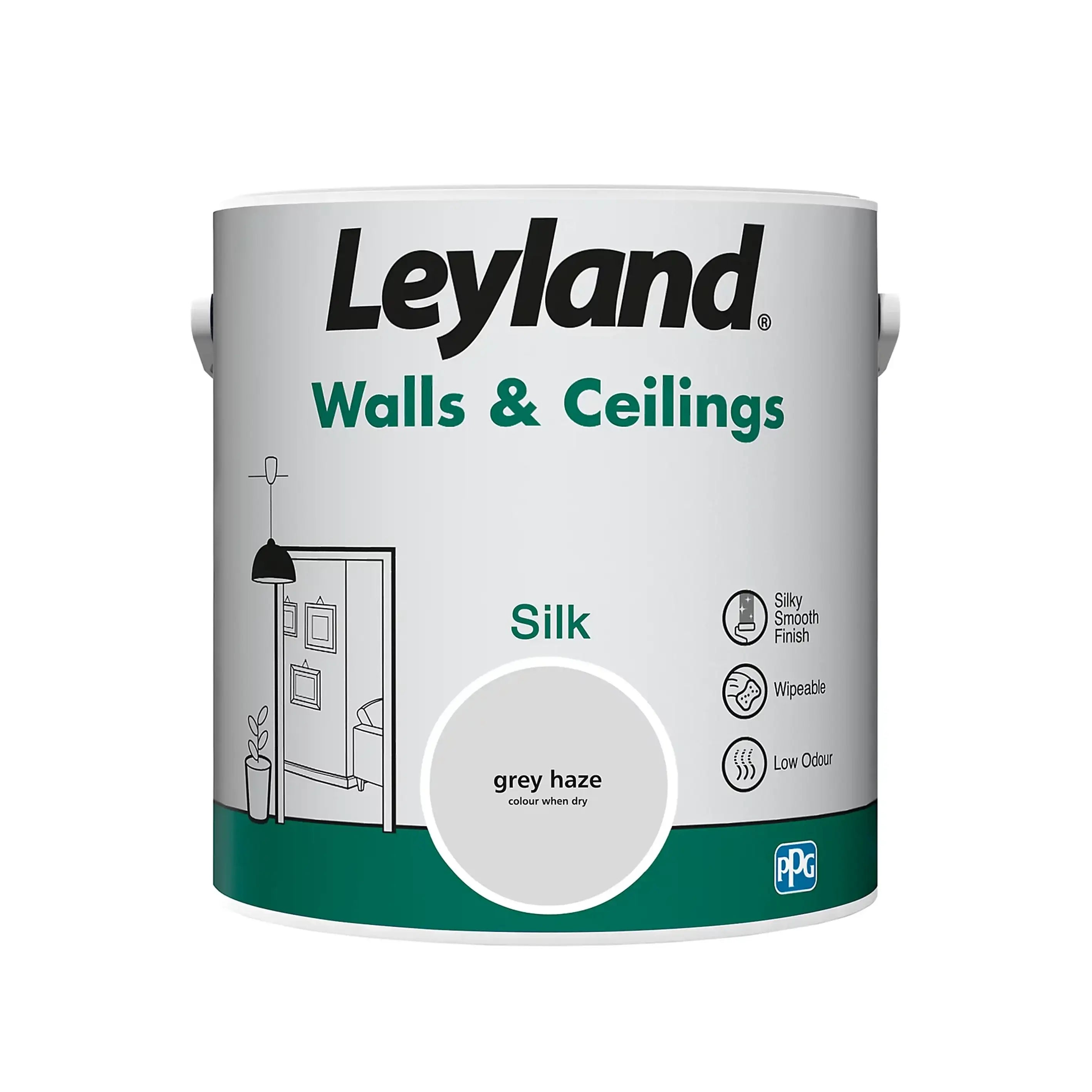 Leyland Silk 2.5L Grey Haze