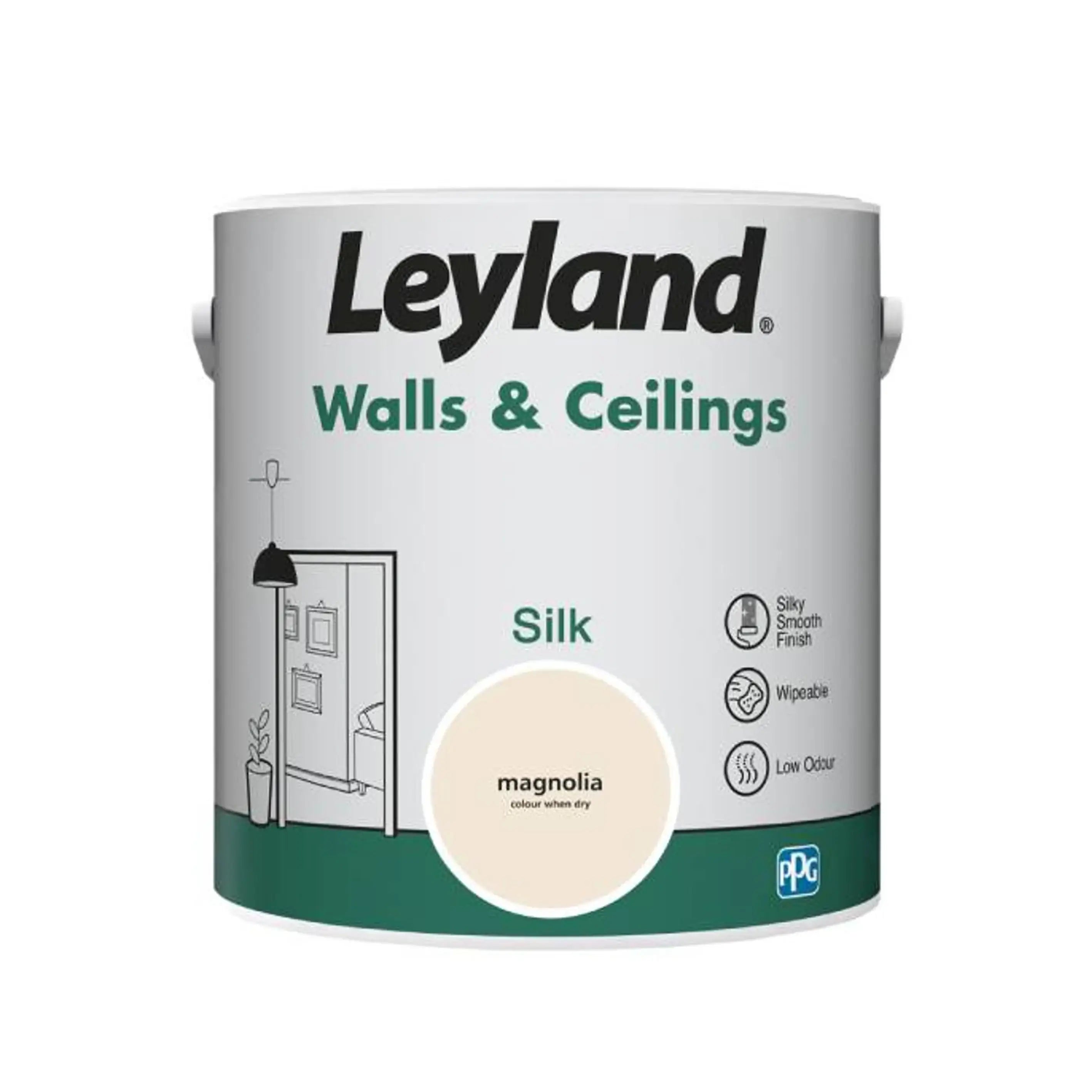Leyland Silk 2.5L Magnolia