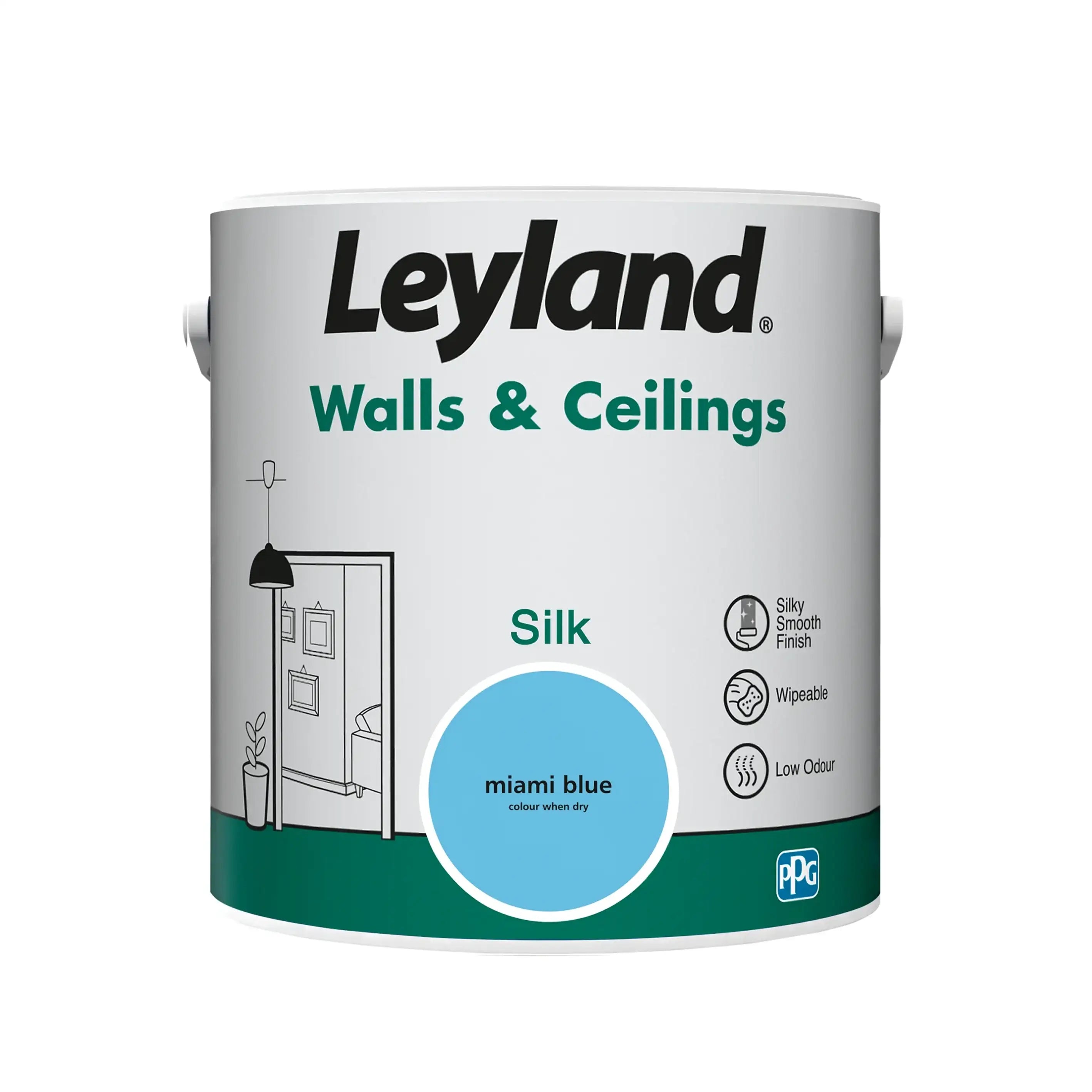 Leyland Silk 2.5L Miami Blue